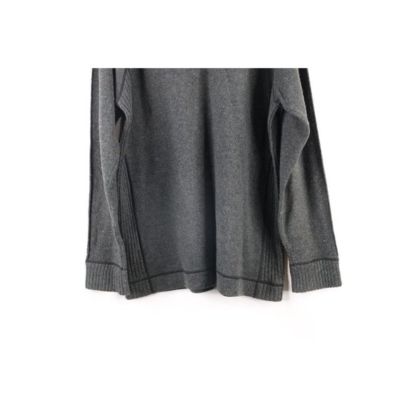 Vintage The North Face Mens Large Spell Out Wool Blend Knit Crewneck Sweater - Picture 8 of 8